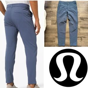 Lululemon Blue ABC Slim Fit 5 Pocket Pants Trousers size 30 x 30 Men LM5975S